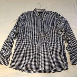 BLACK & WHITE GRID SHIRT